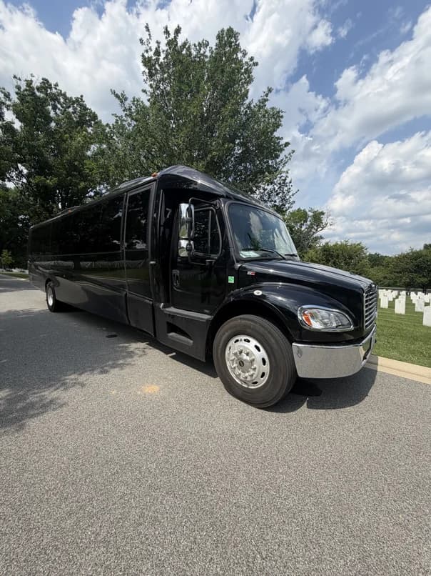 Luxury charter bus for Washington DC to Atlantic City trips