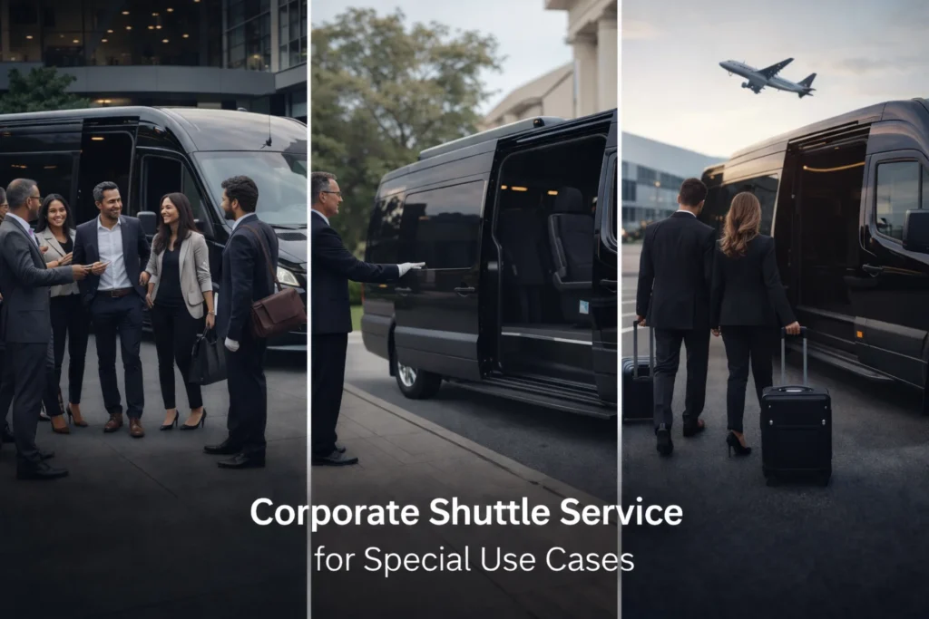 Corporate Shuttle Service for Special Use Cases​