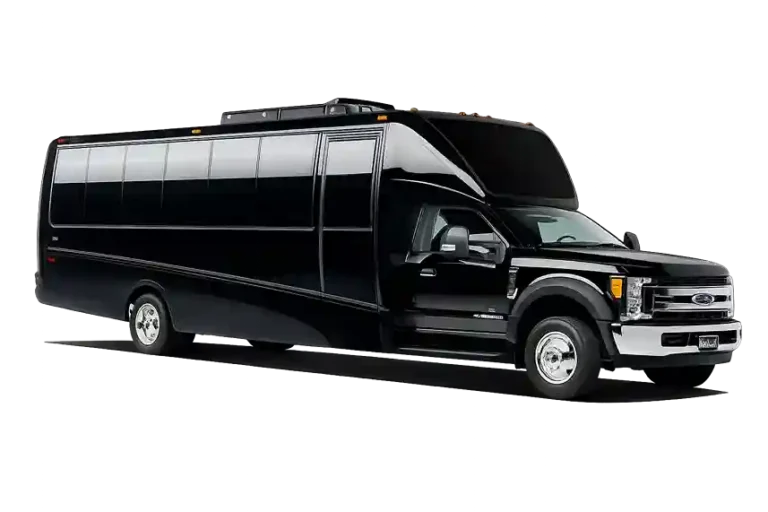 GM33 Black Bus Transportation