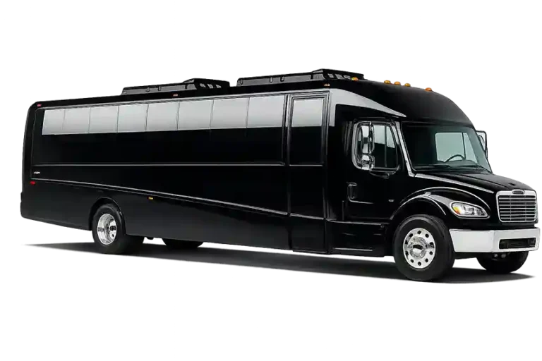 GM40 Black Bus Transportation