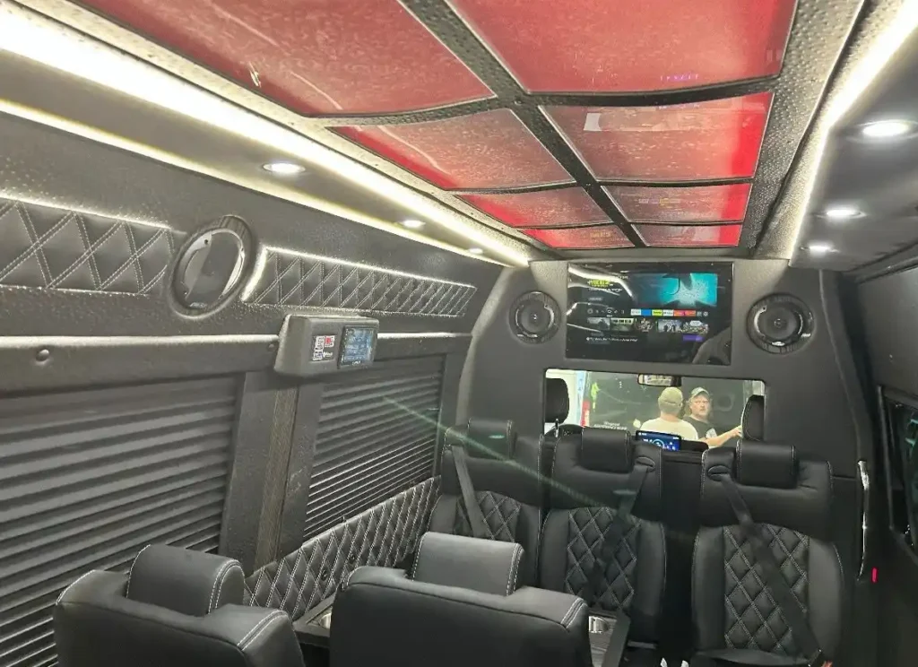 beautiful van interior