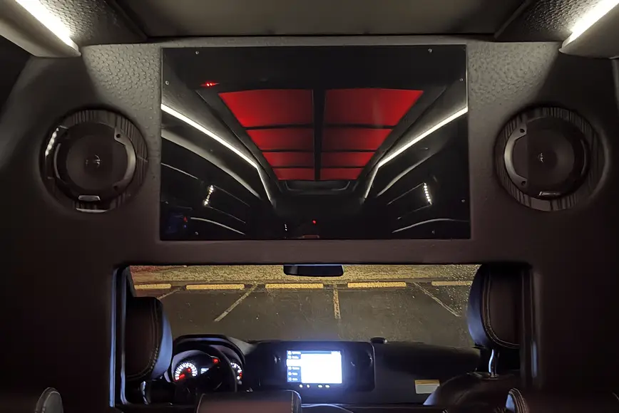 luxury sprinter van interior