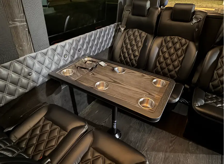 sprinter van leather interior