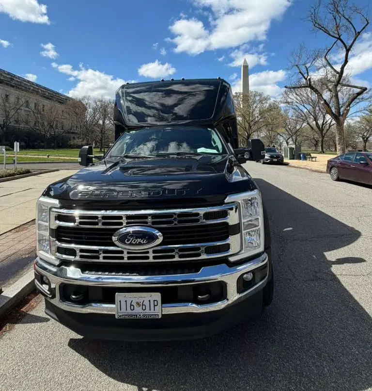 GM33 Black Bus transportation