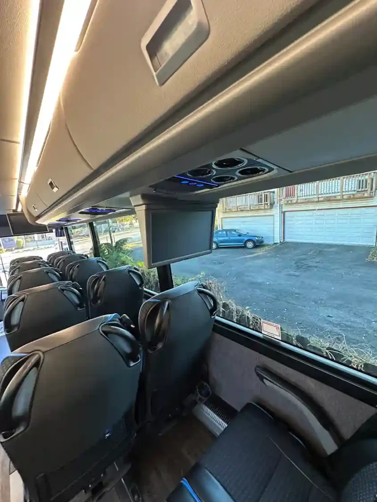 bus comfortable seating