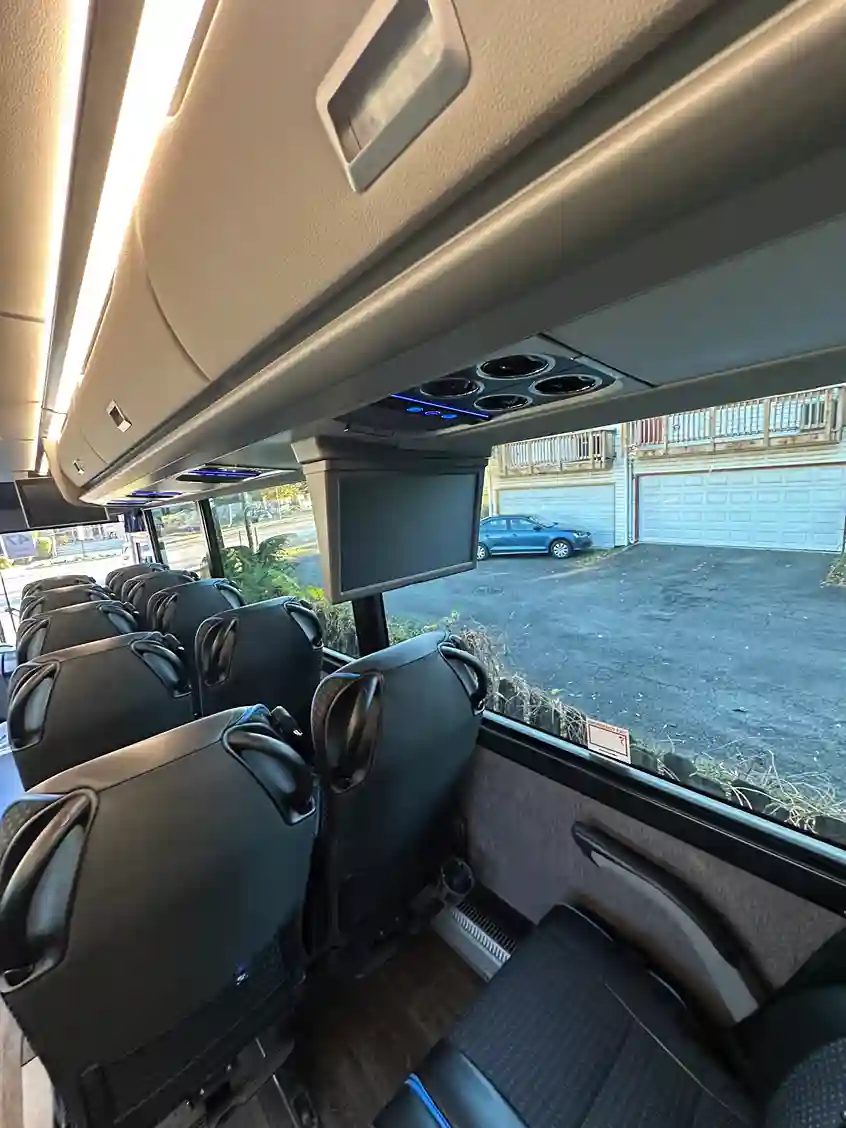bus comfortable seating