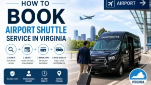 How to Book Airport Shuttle Service In Virginia