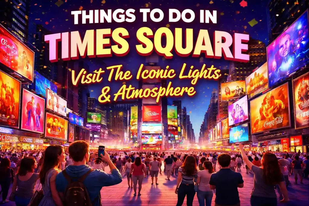 Visit The Iconic Lights & Atmosphere NYC